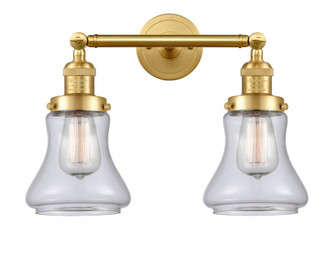 Bellmont - 2 Light - 17 inch - Satin Gold - Adjustable Bath Vanity Light (3442|208-SG-G192)