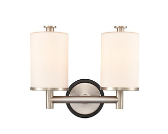 Marlowe - 2 Light - 14 inch - Black Satin Nickel - Bath Vanity Light (3442|418-2W-BSN-W)