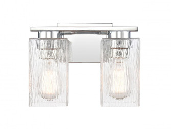 Juneau - 2 Light - 11 inch - Polished Chrome - Bath Vanity Light (3442|419-2W-PC-CL)