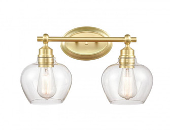 Amina Bath Vanity Light (3442|438-2W-SB-CL)