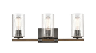 Westlake - 3 Light - 23 inch - Matte Black - Bath Vanity Light (3442|445-3W-BK-SDY-LED)