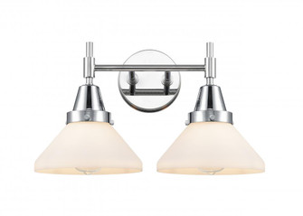 Caden - 2 Light - 17 inch - Polished Chrome - Bath Vanity Light (3442|447-2W-PC-W-LED)
