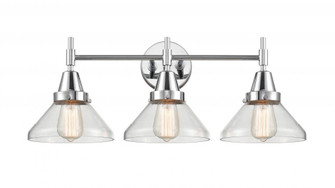 Caden - 3 Light - 26 inch - Polished Chrome - Bath Vanity Light (3442|447-3W-PC-CL-LED)