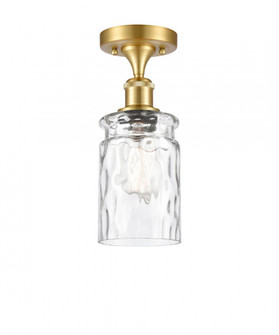 Candor - 1 Light - 5 inch - Satin Gold - Semi-Flush Mount (3442|516-1C-SG-G352)