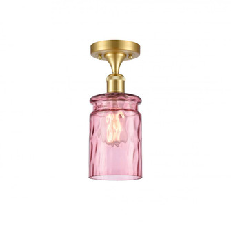 Candor 1 Light Semi-Flush Mount (3442|516-1C-SG-G352-LIL-LED)