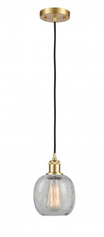 Belfast - 1 Light - 6 inch - Satin Gold - Cord hung - Mini Pendant (3442|516-1P-SG-G105-LED)