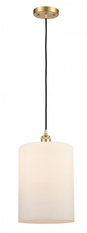 Cobbleskill - 1 Light - 9 inch - Satin Gold - Cord hung - Mini Pendant (3442|516-1P-SG-G111-L)