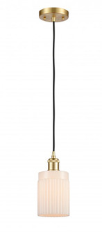 Hadley - 1 Light - 5 inch - Satin Gold - Cord hung - Mini Pendant (3442|516-1P-SG-G341-LED)