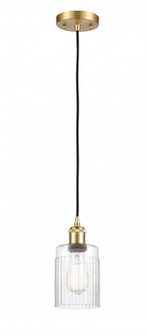 Hadley - 1 Light - 5 inch - Satin Gold - Cord hung - Mini Pendant (3442|516-1P-SG-G342-LED)