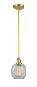 Belfast - 1 Light - 6 inch - Satin Gold - Mini Pendant (3442|516-1S-SG-G105-LED)