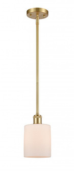 Cobbleskill - 1 Light - 5 inch - Satin Gold - Mini Pendant (3442|516-1S-SG-G111)