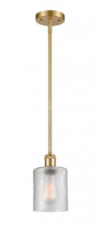 Cobbleskill - 1 Light - 5 inch - Satin Gold - Mini Pendant (3442|516-1S-SG-G112-LED)