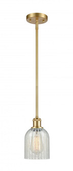 Caledonia - 1 Light - 5 inch - Satin Gold - Mini Pendant (3442|516-1S-SG-G2511-LED)