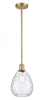 Waverly - 1 Light - 8 inch - Satin Gold - Mini Pendant (3442|516-1S-SG-G372)