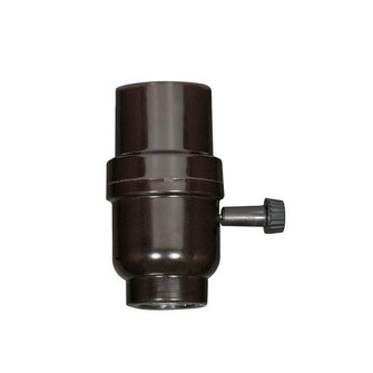 On-Off Turn Knob 1/8 IP Cap w/Metal Bushing Less Set Screw (27|80/1112)