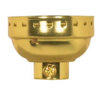 Aluminum Shell And Cap With Paper Liners; 1/8 IP With Set Screw; Brite Gilt Finish (27|80/1242)