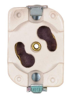 Fluorescent Starter Holder; Snap-In Mounting Spring; 1-1/4'' Length; 7/8'' Width; 3/8'' (27|80/1250)