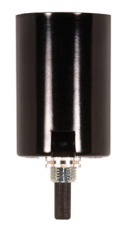 Phenolic Bottom Turn Knob With Removable Husk; 1/8 IP Screw Terminals; 2'' Height; 1-1/2'' (27|80/1326)