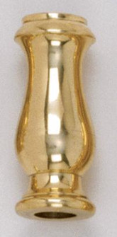 Solid Brass Neck And Spindle; Burnished And Lacquered; 7/8'' x 2''; 1/8 Slip (27|90/097)