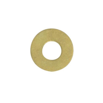 Light Steel Washer; 1/8 IP Slip; 24 Gauge; 5/8''; Brass Plated Finish (27|90/1020)