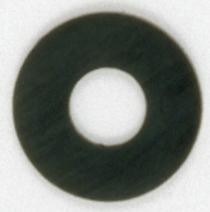 Rubber Washer; 1/8 IP Slip; Black Finish; 2'' Diameter (27|90/1170)