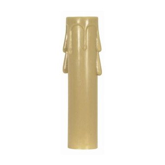 Plastic Drip Candle Cover; Antique Plastic Drip; 13/16'' Inside Diameter; 7/8'' Outside (27|90/1262)
