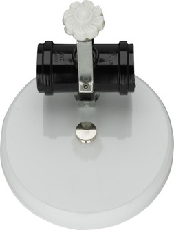 2-Light U-Channel Glass Holder; 2 Light For Use With 14'' U-Bend Glass; Includes Hardware (27|90/1306)