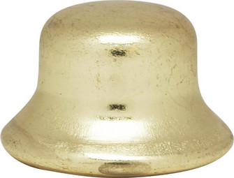 Steel Finial; 1/4-27; 1/2''; Brass Plated (27|90/139)