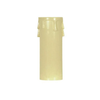 4'' ED. CANDLE COVER IVORY/IV D (27|90/1517)