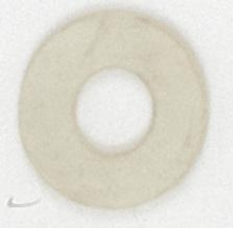 Rubber Washer; 1/8 IP Slip; White Finish; 2'' Diameter (27|90/156)