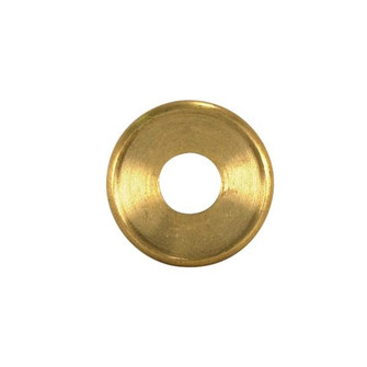 Turned Brass Check Ring; 1/8 IP Slip; Unfinished; 1-5/8'' Diameter (27|90/1604)