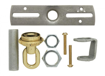 Screw Collar Loop Parts Bag; Brass Finish (27|90/1692)