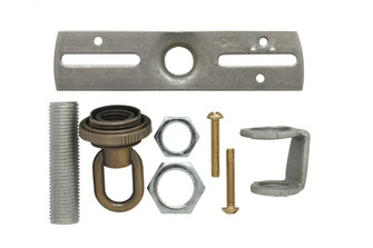 Screw Collar Loop Parts Bag; Antique Brass Finish (27|90/1693)