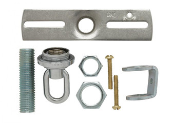 Screw Collar Loop Parts Bag; Chrome Finish (27|90/1694)