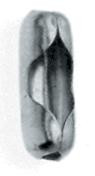Connector for #3 Beaded Chain; Nickel (27|90/173)