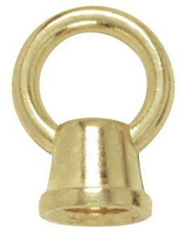 1'' Female Loops; 1/8 IP With Wireway; 10lbs Max; Brass Plated Finish (27|90/201)