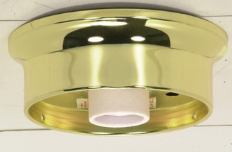 4'' Wired Holder; Polished Brass Finish; Includes Hardware; 60W Max (27|90/231)