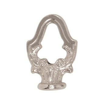 2'' Die Cast Fixture Loop; 1/8 IP With Wireway; 20lbs Max; Chrome Finish (27|90/341)