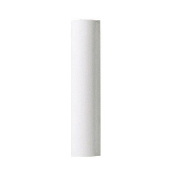 Plastic Drip Candle Cover; White Plastic; 13/16'' Inside Diameter; 7/8'' Outside Diameter; (27|90/370)