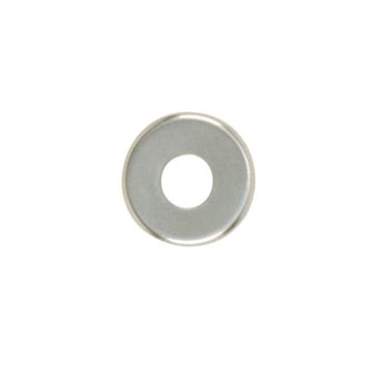 Steel Check Ring; Curled Edge; 1/8 IP Slip; Nickel Plated Finish; 7/8'' Diameter (27|90/383)