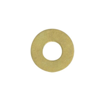 Light Steel Washer; 1/8 IP Slip; 24 Gauge; Brass Plated Finish; 3/4'' Diameter (27|90/384)