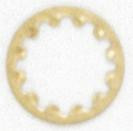 Toothwasher; 1/8 IP Slip; Brass Plated Finish (27|90/392)