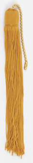 Tassel; Gold; 7'' Length; With Beaded Chain (27|90/534)
