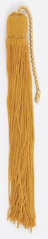 Tassel; Gold; 7'' Length; With Beaded Chain (27|90/534)