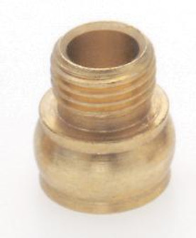 Brass Beaded Nozzles Brass Burnished And Lacquered; 1/8 F x 1/8 M (27|90/642)