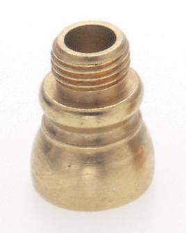 Brass Beaded Nozzles Brass Burnished And Lacquered; 1/4 F x 1/8 M (27|90/643)