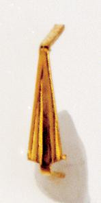 Crystal Clip; 12mm; 7/16'' Height; Gold (27|90/693)
