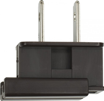 Slide Plug; Polarized; 18/2-SPT-1; 8A-125V; Brown Finish (27|90/715)