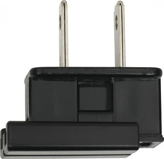 Slide Plug; Polarized; 18/2-SPT-1; 8A-125V; Black Finish (27|90/719)
