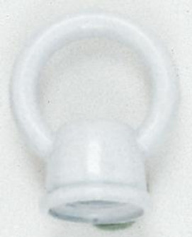 1'' Female Loops; 1/8 IP With Wireway; 10lbs Max; White Finish (27|90/720)